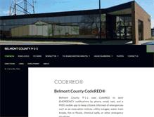 Tablet Screenshot of belmontcounty911.com